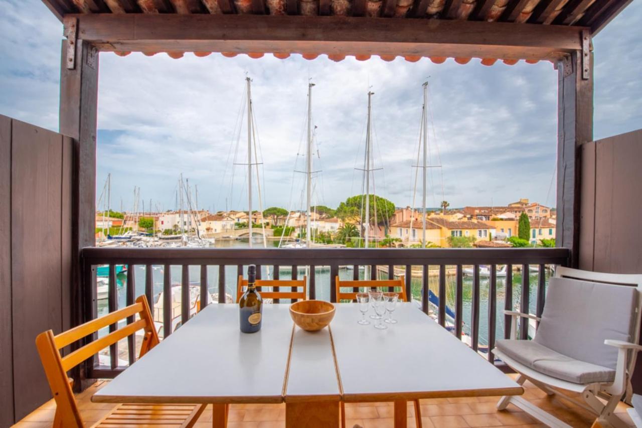 Nice Apt In Front Of The Marina In Grimaud Extérieur photo