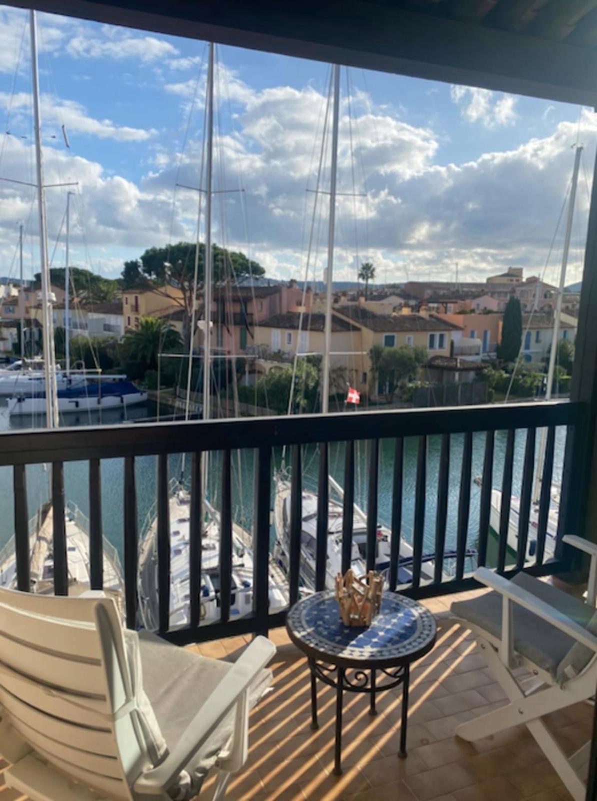 Appartement Nice Apt In Front Of The Marina In Grimaud Extérieur photo